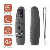 #A Silicone Protective Case Waterproof Shockproof Cover for LG Magic Remote Cont